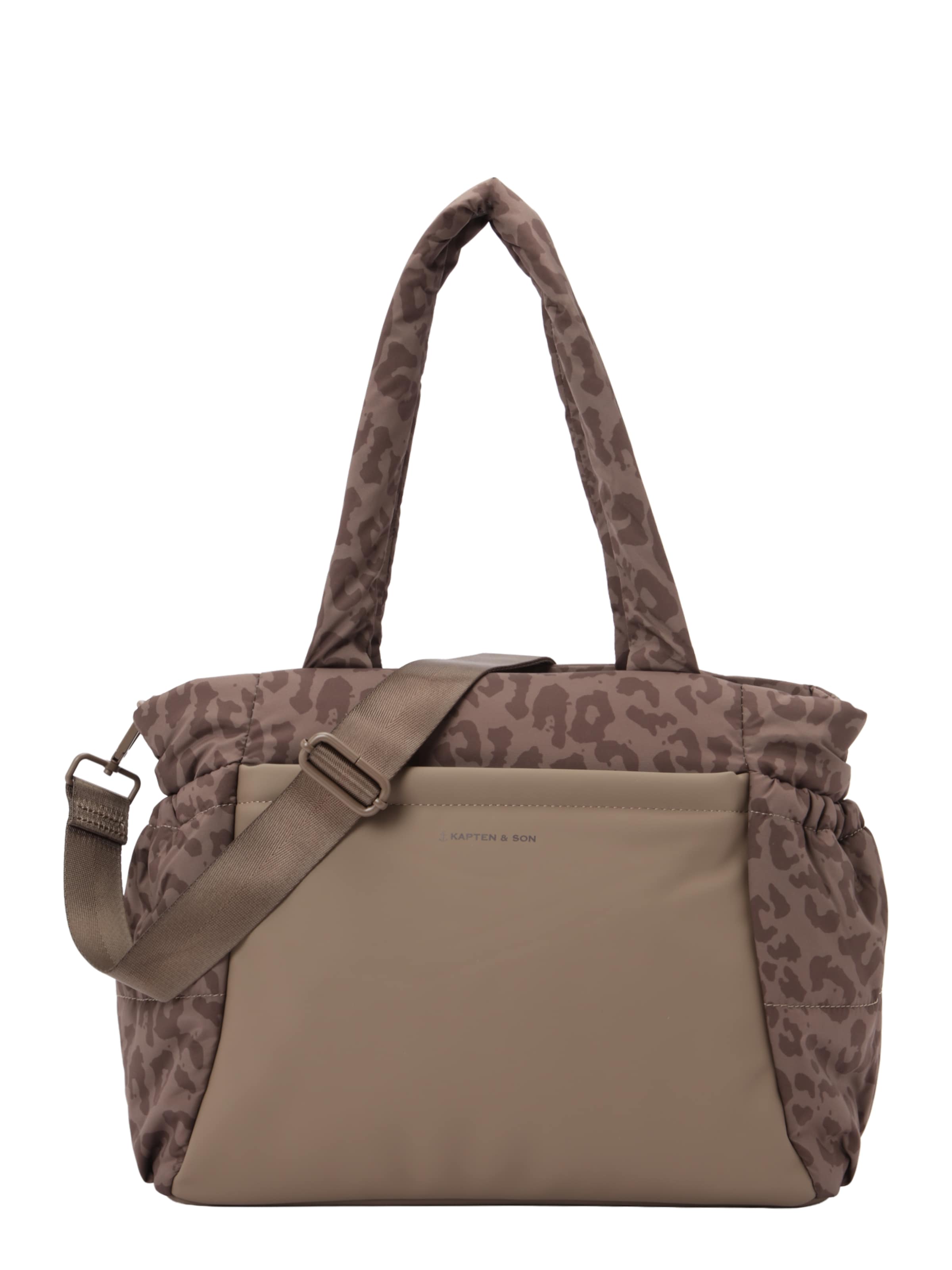 Shopper 'Hellvi' di Kapten & Son in marrone: frontale