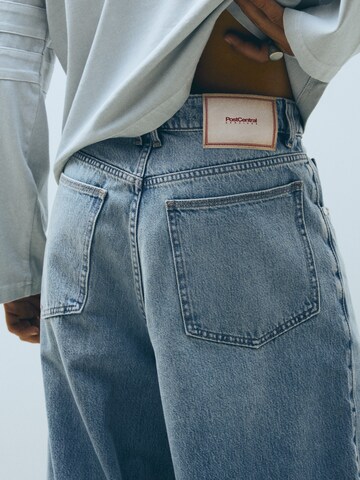 Bershka Baggy Farkut värissä sininen