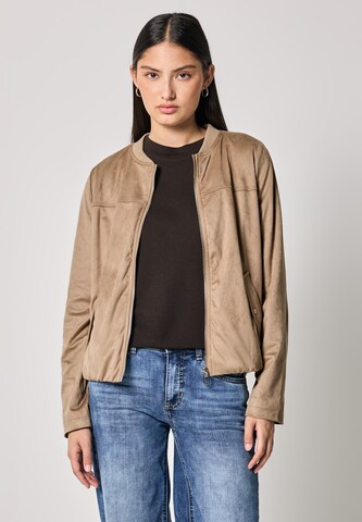 Street One Studio Between-Season Jacket in Brown: front