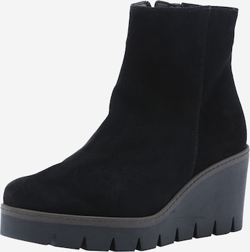 Bottines GABOR en noir : devant