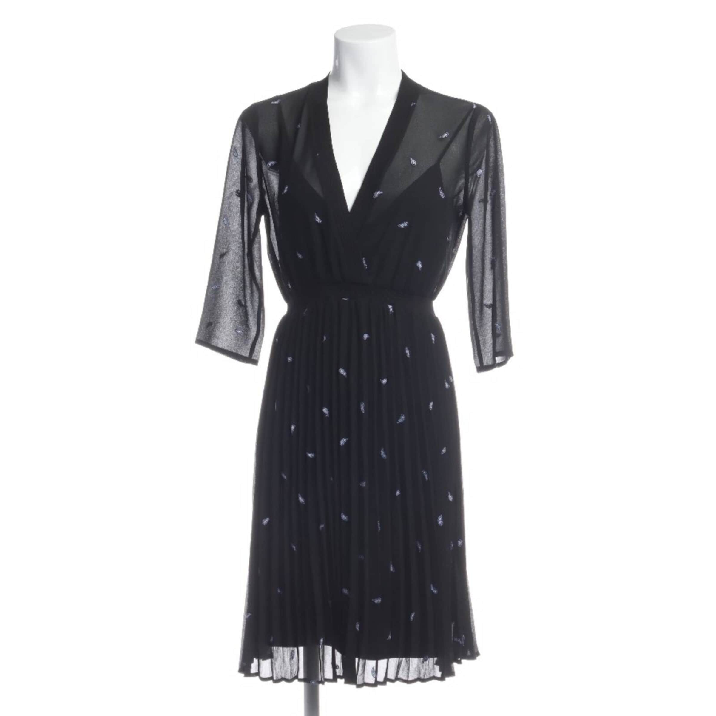 Maje Dress in S in Blue: front