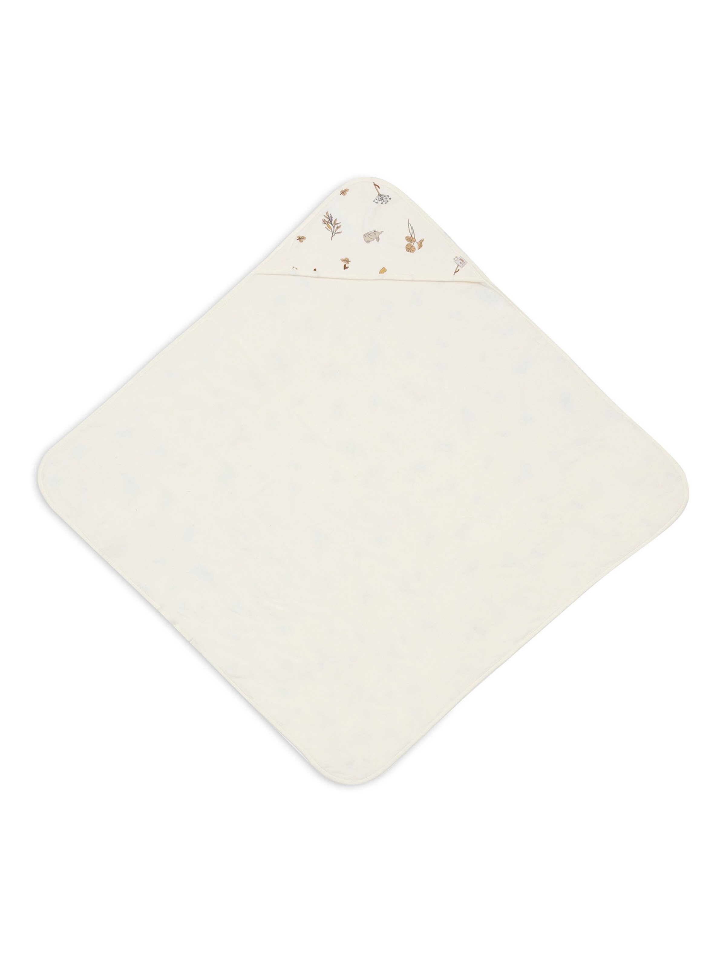 Jollein Doek 'Riverside' in Wit: voorkant