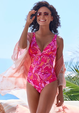 Maillot de bain VIVANCE en rose : devant