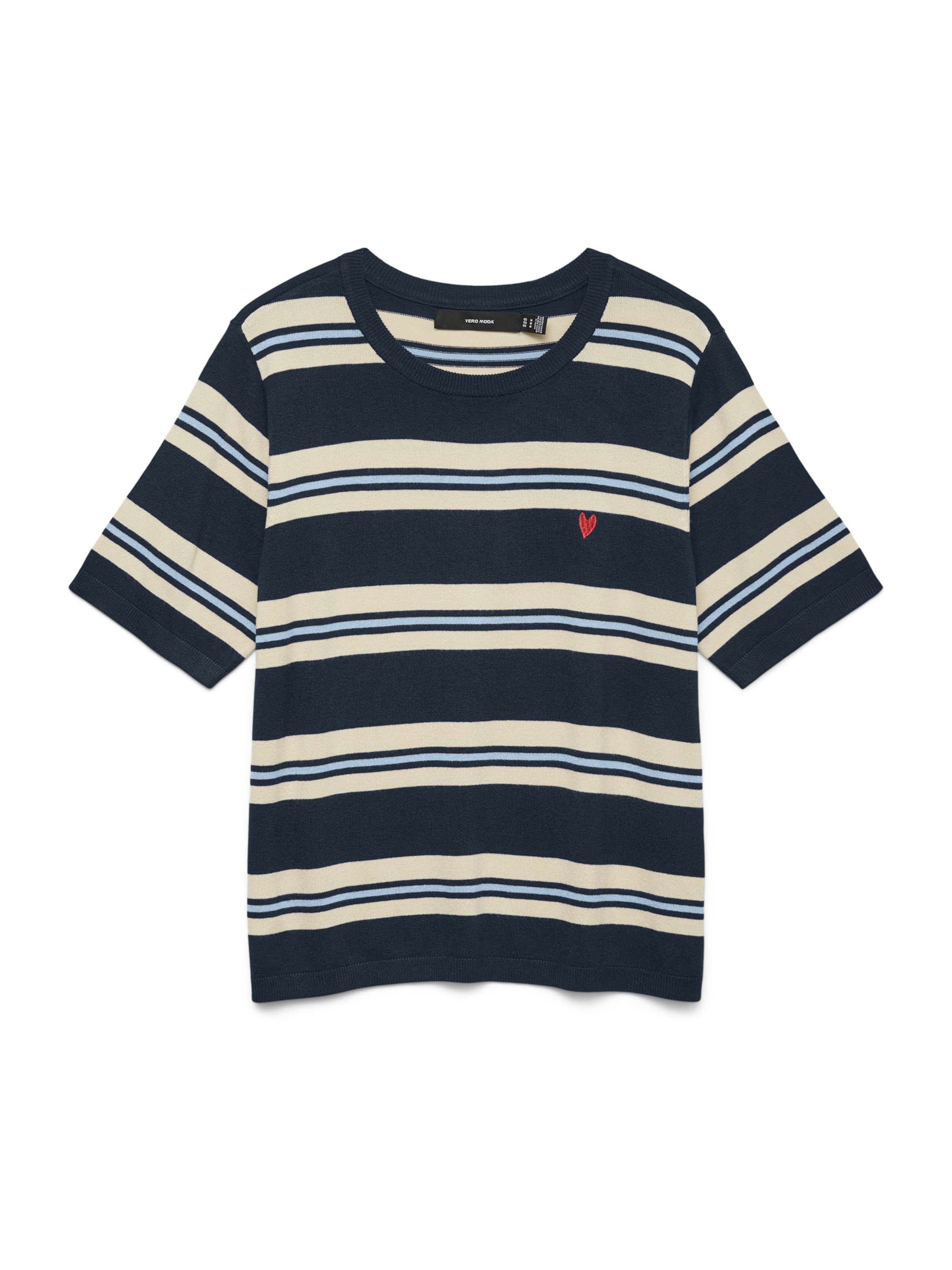 VERO MODA Sweater 'VMCARMELIA' in Blue: front