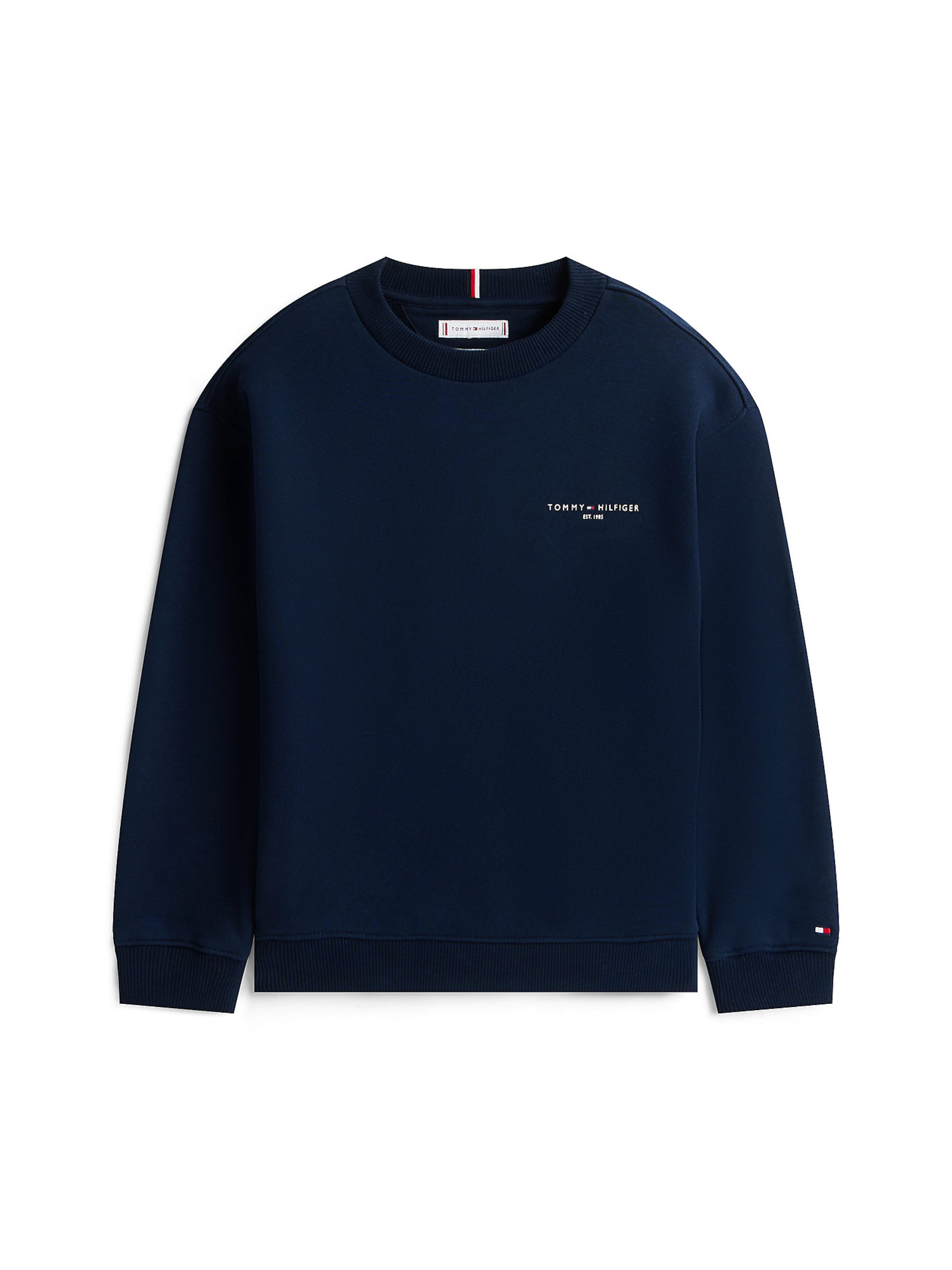 Sweat TOMMY HILFIGER en bleu : devant