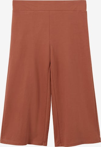 MANGO Wide Leg Hose 'Cintia' in Orange: predná strana