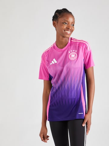 ADIDAS PERFORMANCE - Camiseta de fútbol 'DFB 24' en rosa: frente
