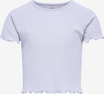 T-Shirt 'Nella' KIDS ONLY en violet : devant