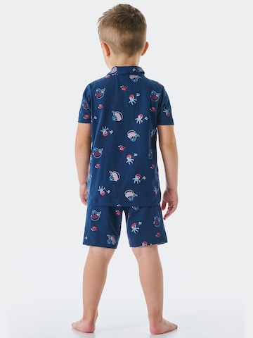 SCHIESSER Pyjama in Blau