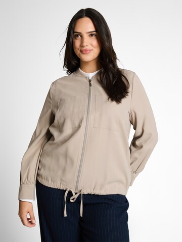 Tom Tailor Women + Blazer in Beige: front