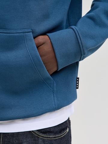 Jack & Jones Plus Sweatshirt 'JCOFUSION' in Blue