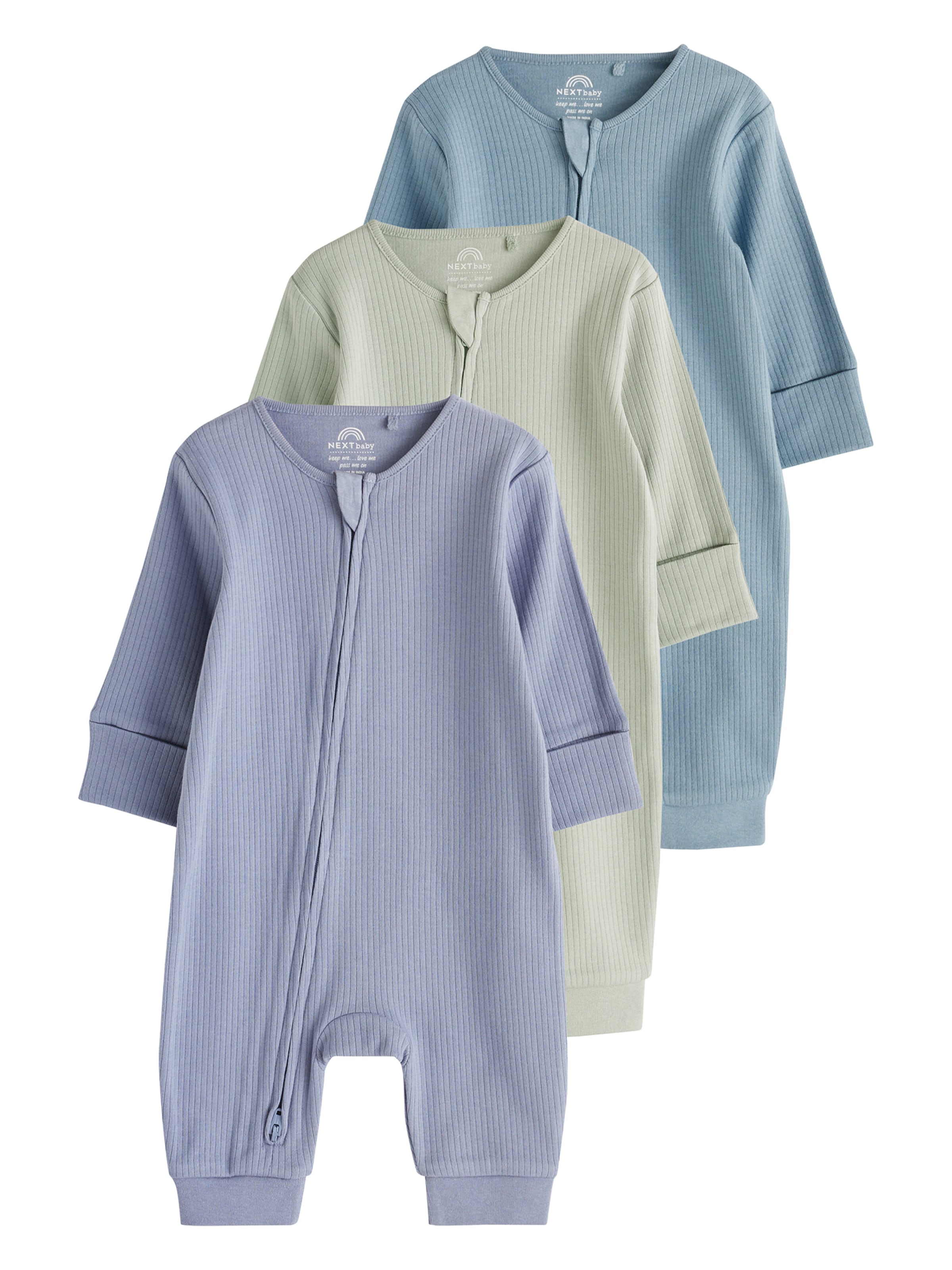 Next Schlafanzug in Blau: Vorderseite