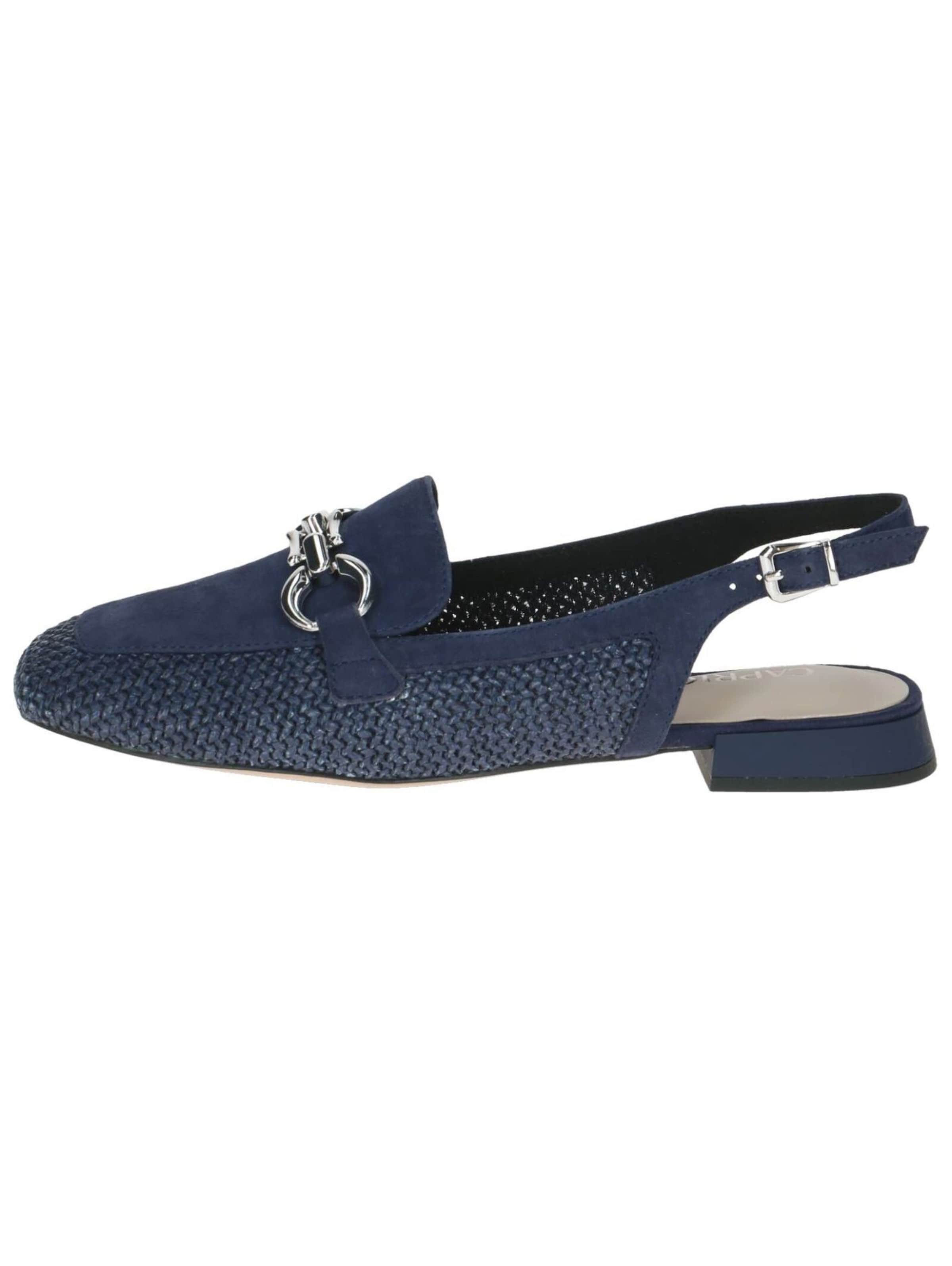 Escarpins à bride arrière CAPRICE en bleu