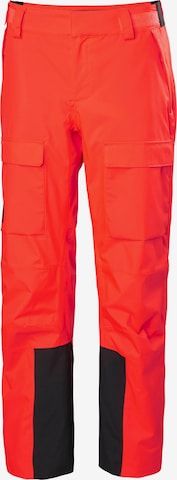 HELLY HANSEN Regular Workout Pants 'SWITCH CARGO 2.0' in Red: front
