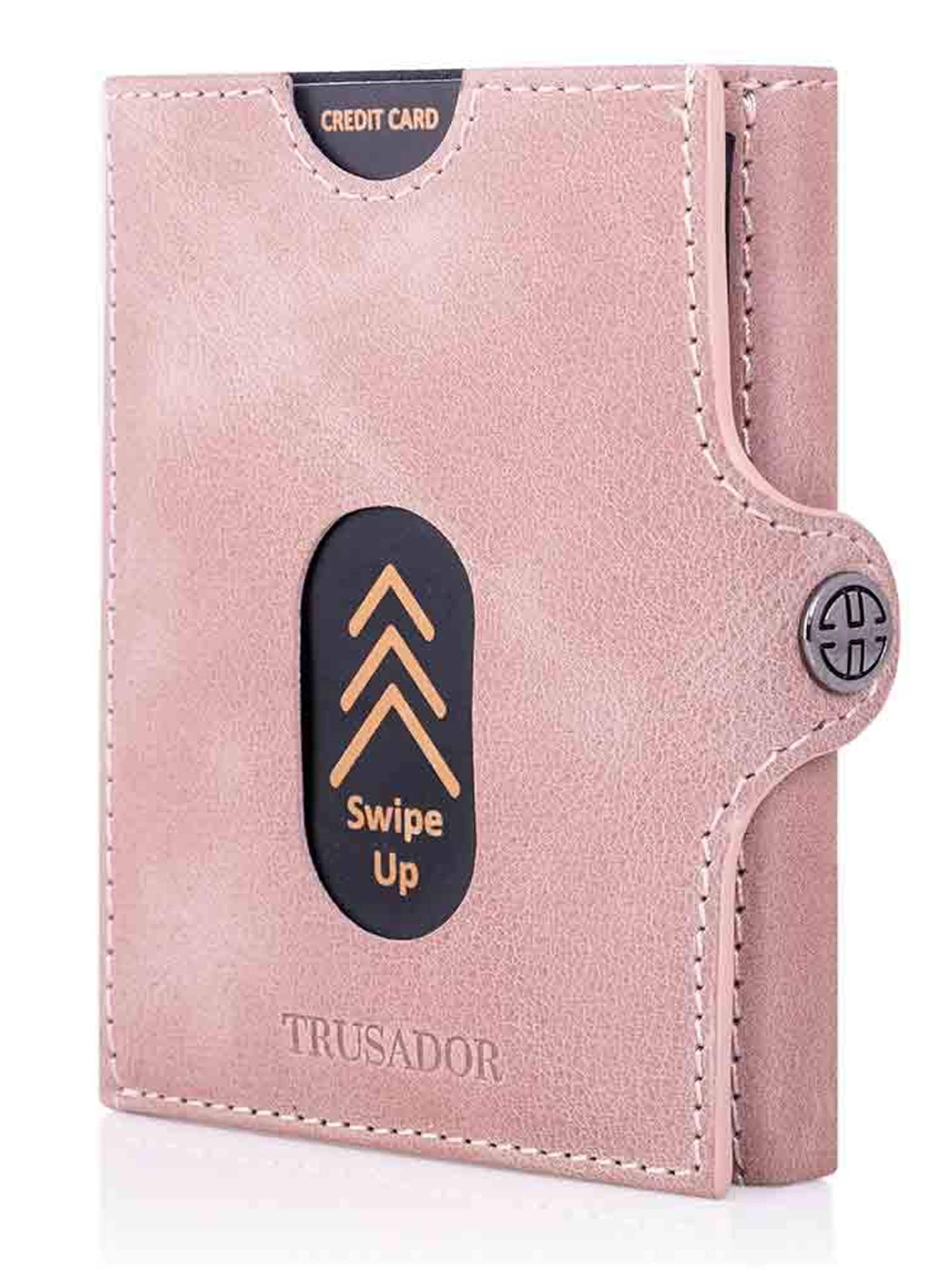 Trusador Wallet 'Valencia' in Pink: front