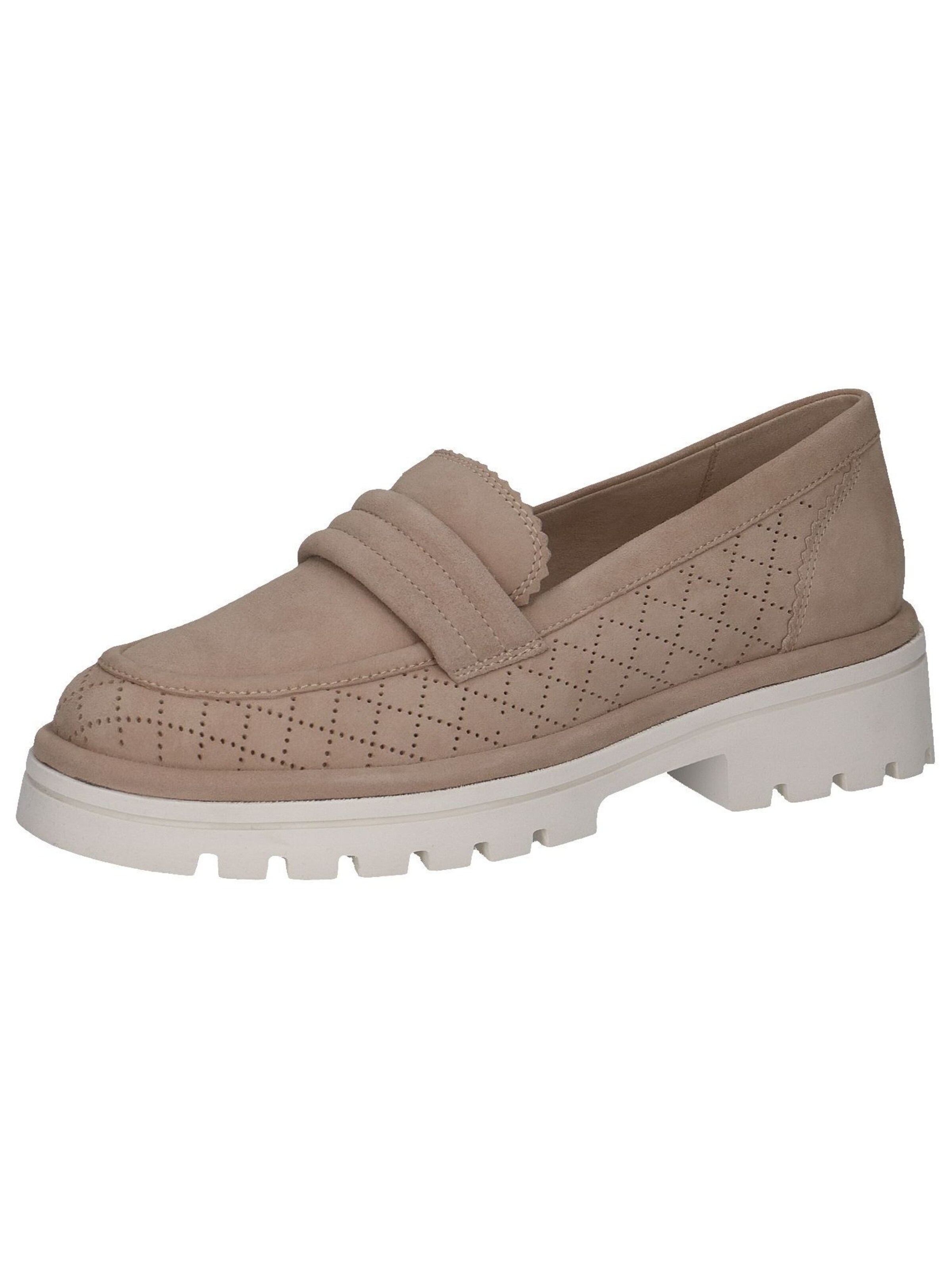 CAPRICE Instappers in Beige: voorkant