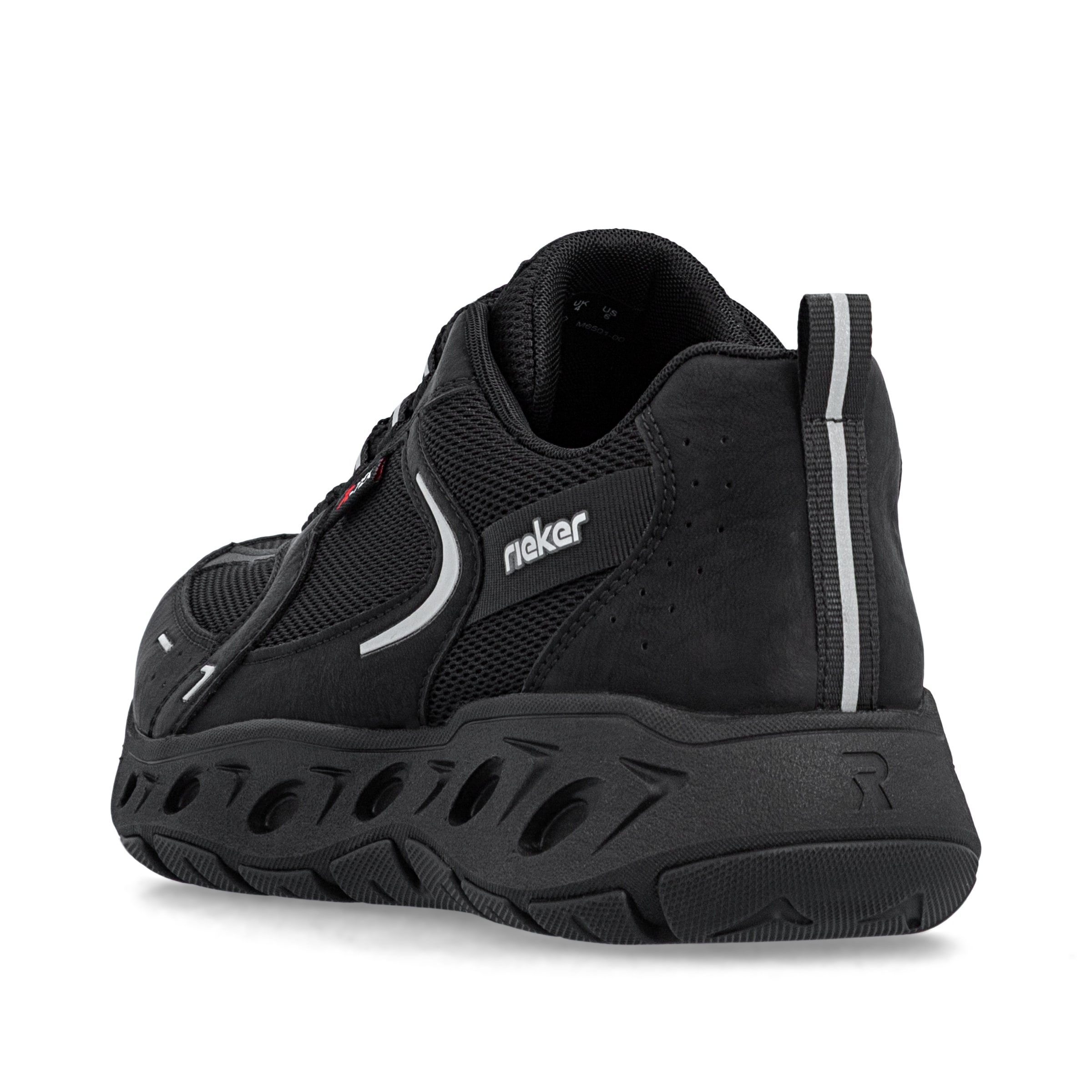 Baskets basses Rieker en noir