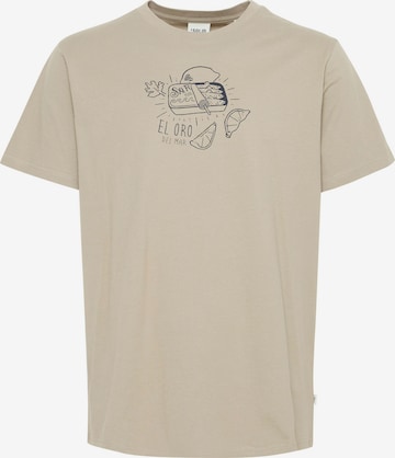 !Solid Shirt ' SDODELL ' in Beige: front