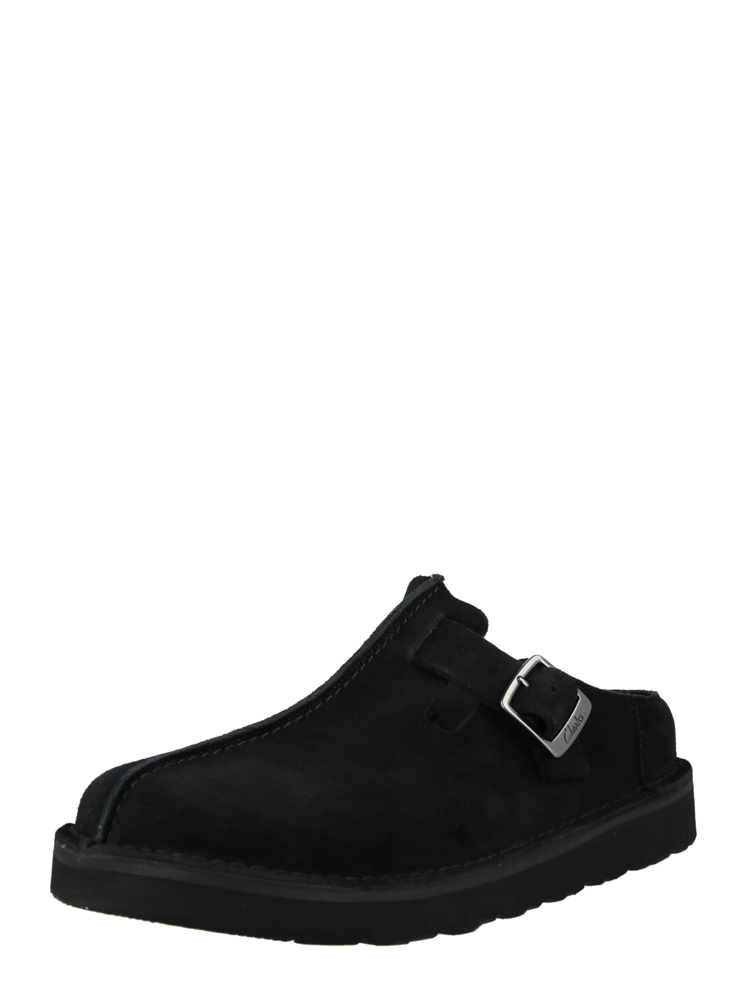 CLARKS Μιούλ 'Solsbury' σε μαύρο: μπροστά