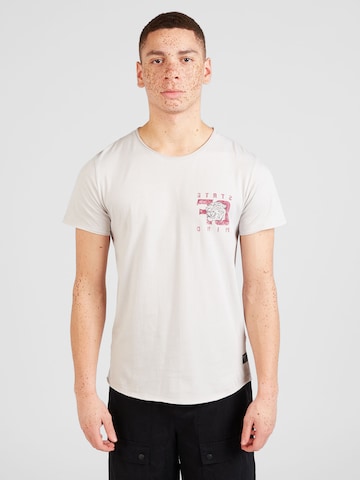 Key Largo T-shirt 'MT STATE OF MIND' i grå: framsida