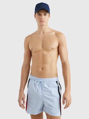 TOMMY HILFIGER Zwemshorts in Blauw: voorkant