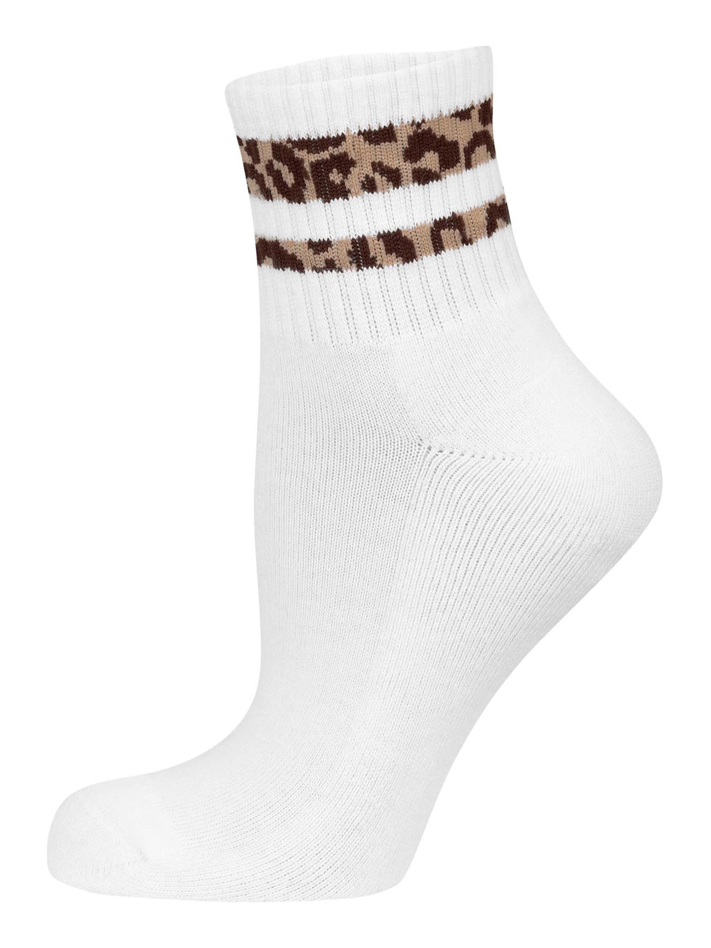 Nur Die Socks ' Kurzsocken ' in Beige