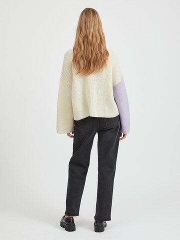 VILA Sweater 'Loui' in Beige