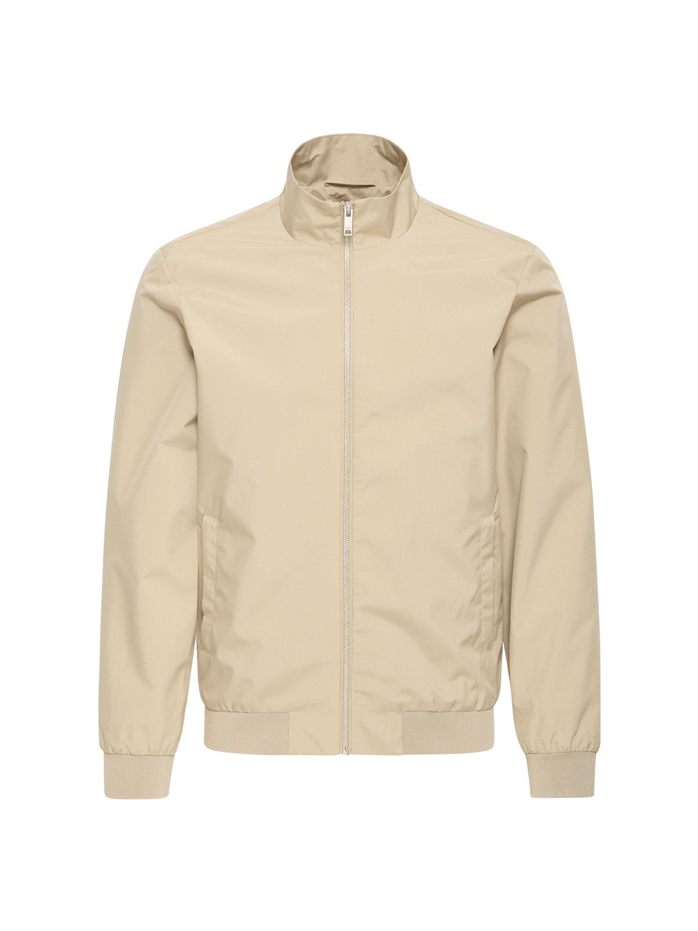 Casual Friday Between-season jacket 'Joshu ' in Beige: front