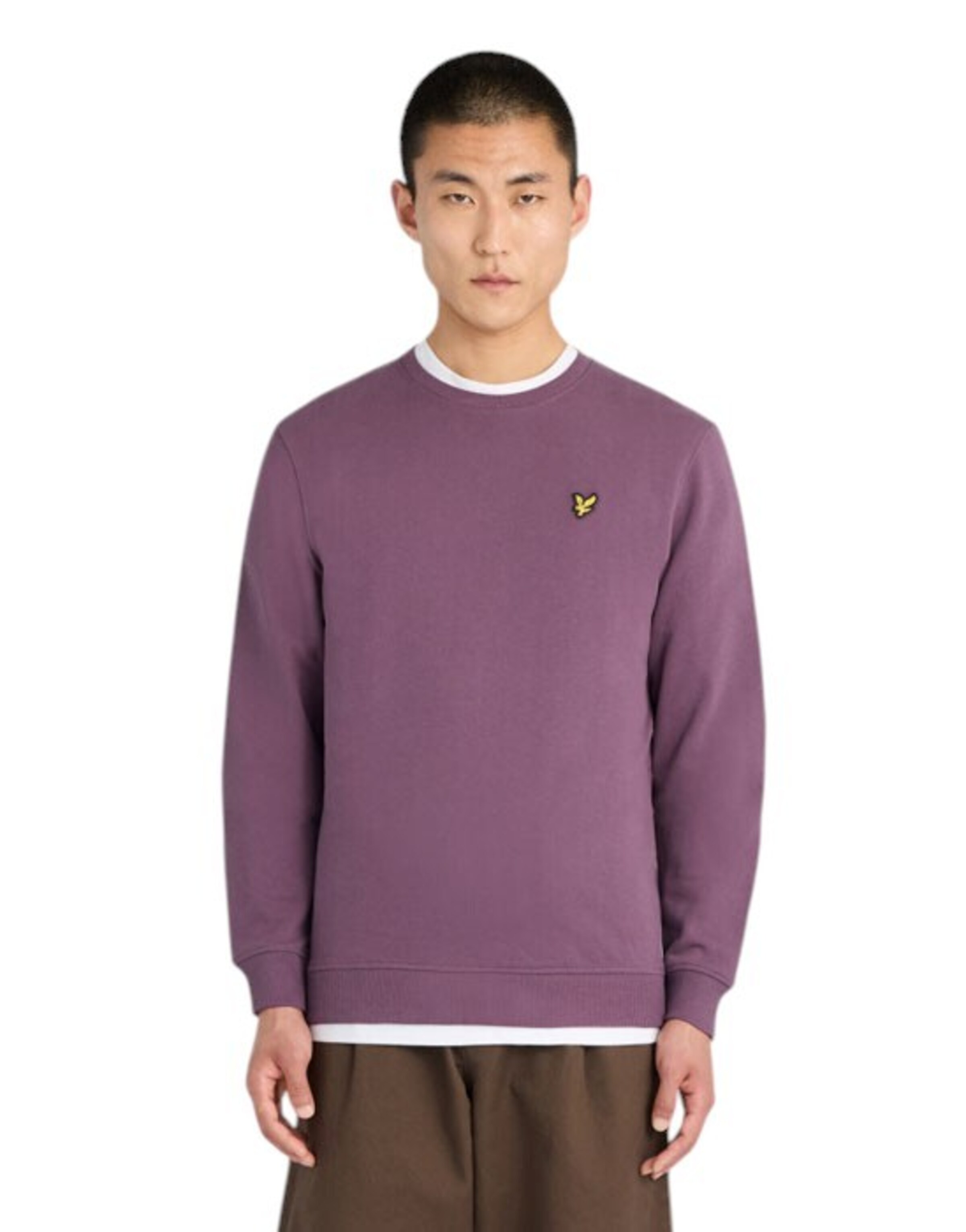 Lyle & Scott Sweatshirt in Purple: front