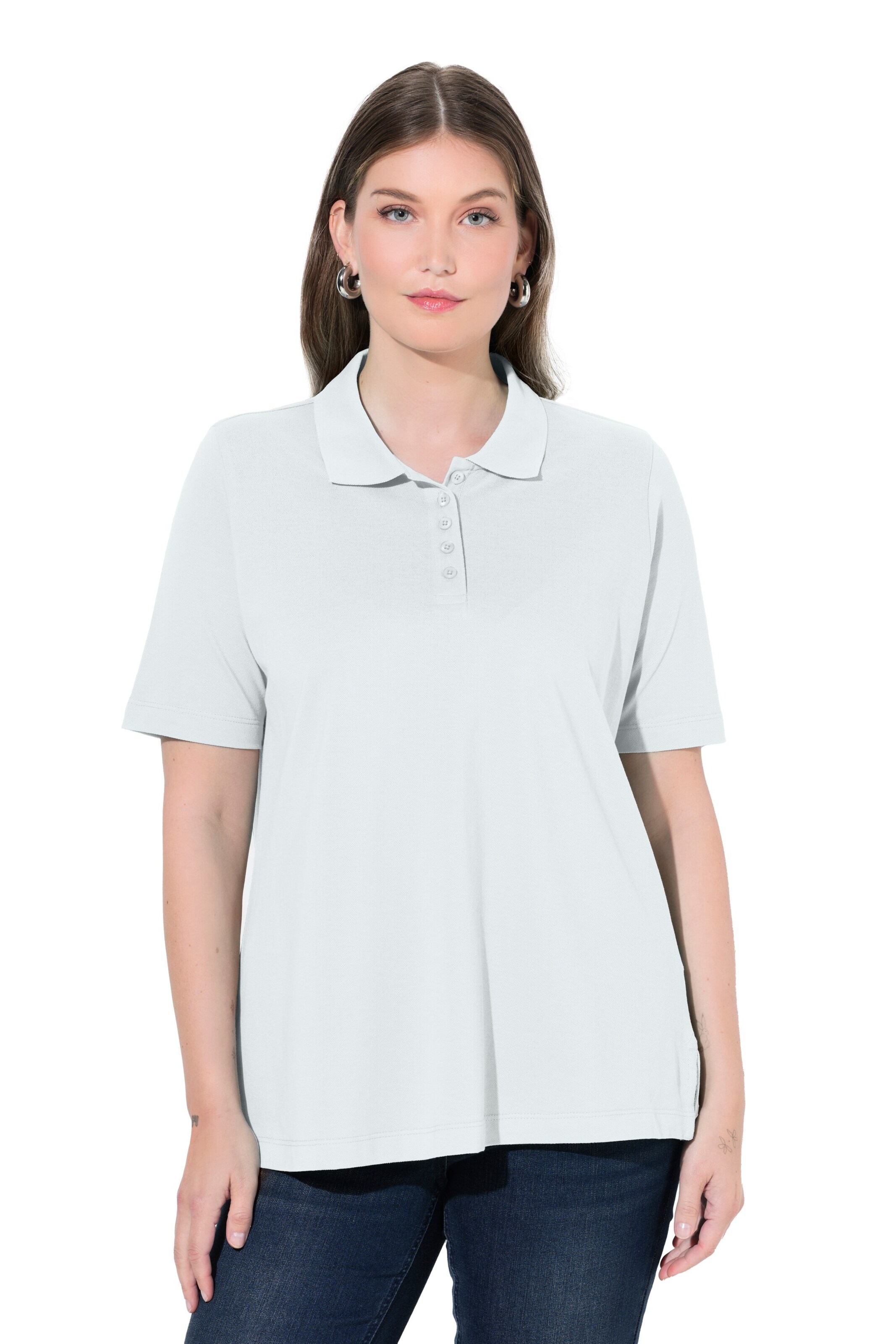 Ulla Popken Shirt in White: front