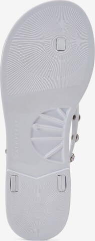 Katy Perry T-bar sandals 'THE GELI GEM' in White