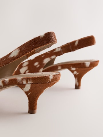 Next - Zapatos destalonado 'N.Premium' en marrón
