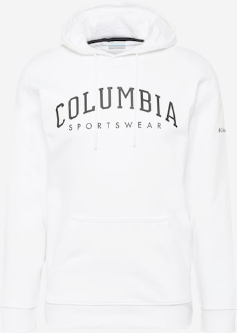 COLUMBIA Sportsweatshirt 'CSC™' in Wit: voorkant