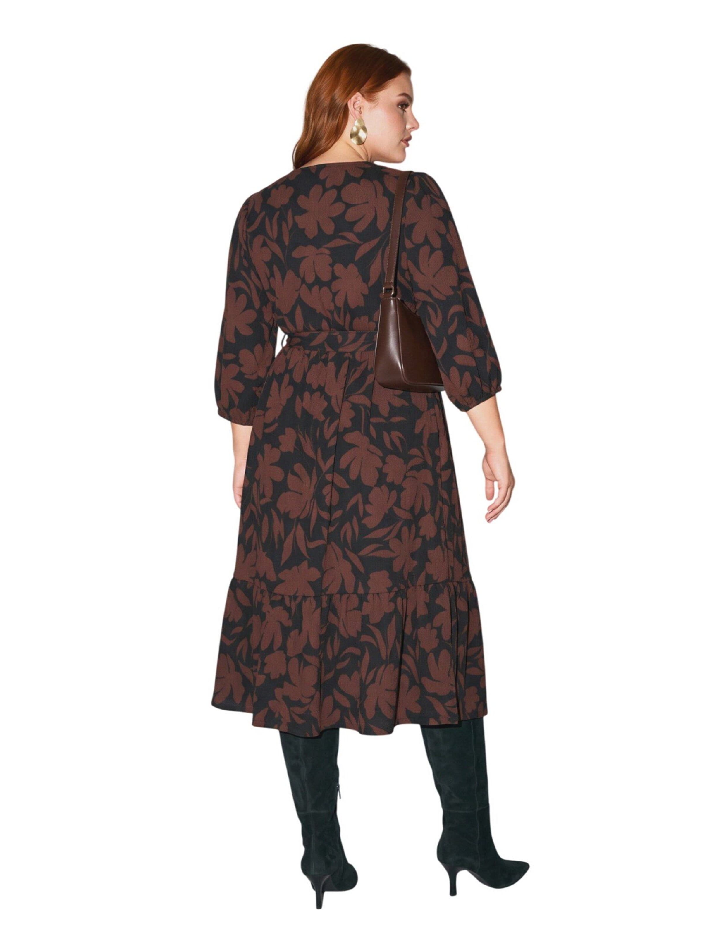 Shape Of You Dress in Brown