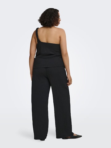 ONLY Carmakoma - Pierna ancha Pantalón 'CARErikka' en negro