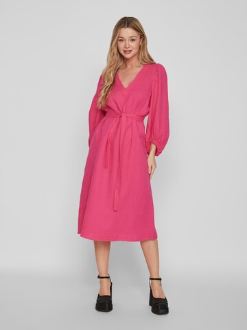 VILA Dress 'Lania' in Pink