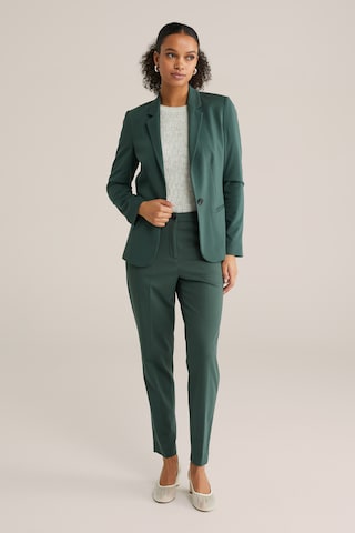 WE Fashion Slimfit Hose in Grün
