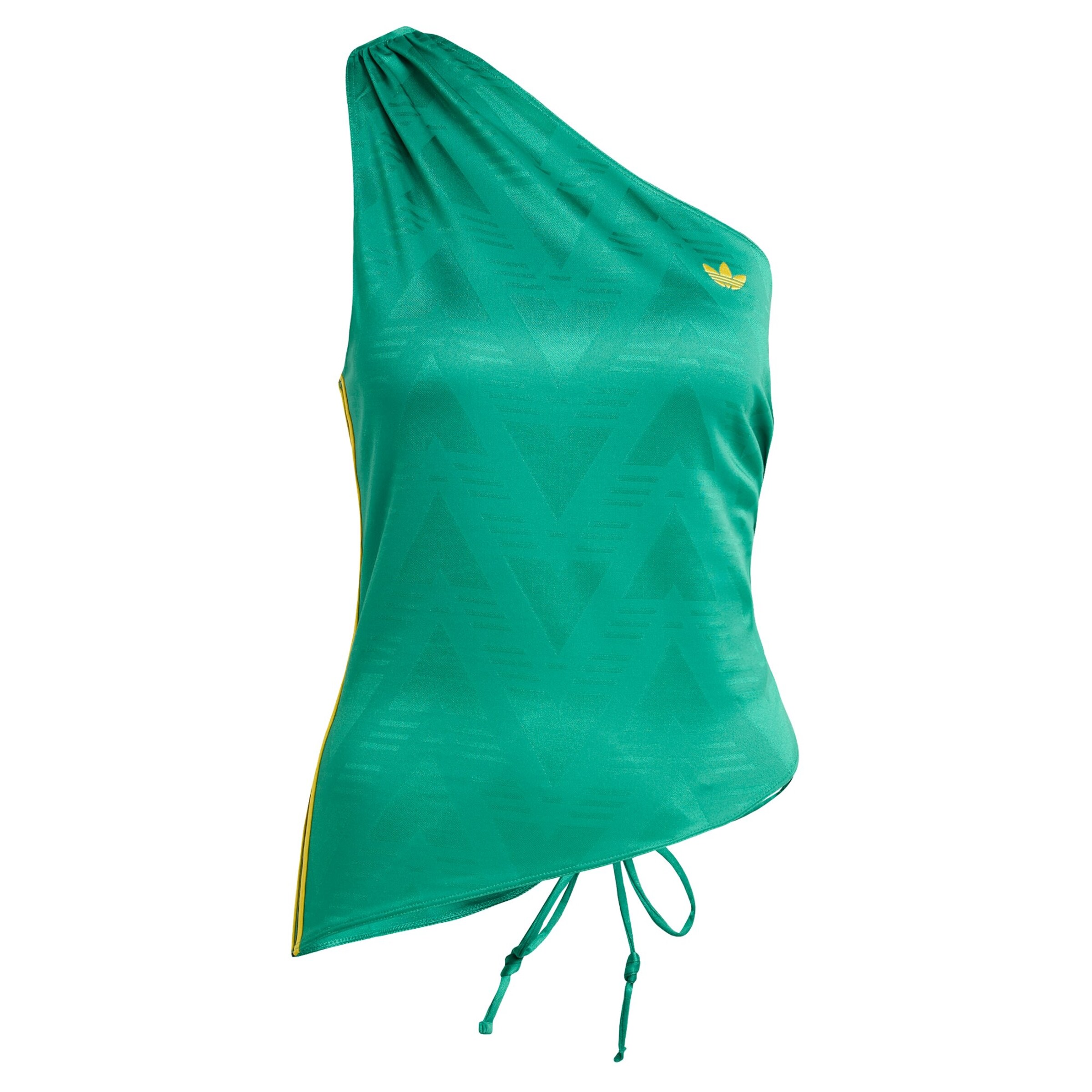 Top di ADIDAS ORIGINALS in verde: frontale