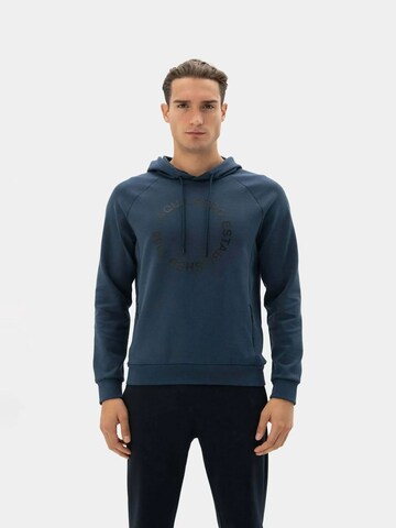 Arma Sweatshirt in Blauw: voorkant