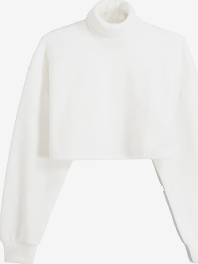 Bershka Pull-over en blanc, Vue avec produit