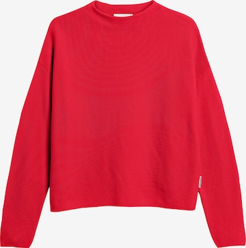 ARMEDANGELS Pullover MERINAA LINKS LINKS in Rot: Vorderseite