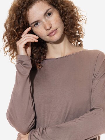 Mey Slaapshirt 'Pure Chic' in Bruin