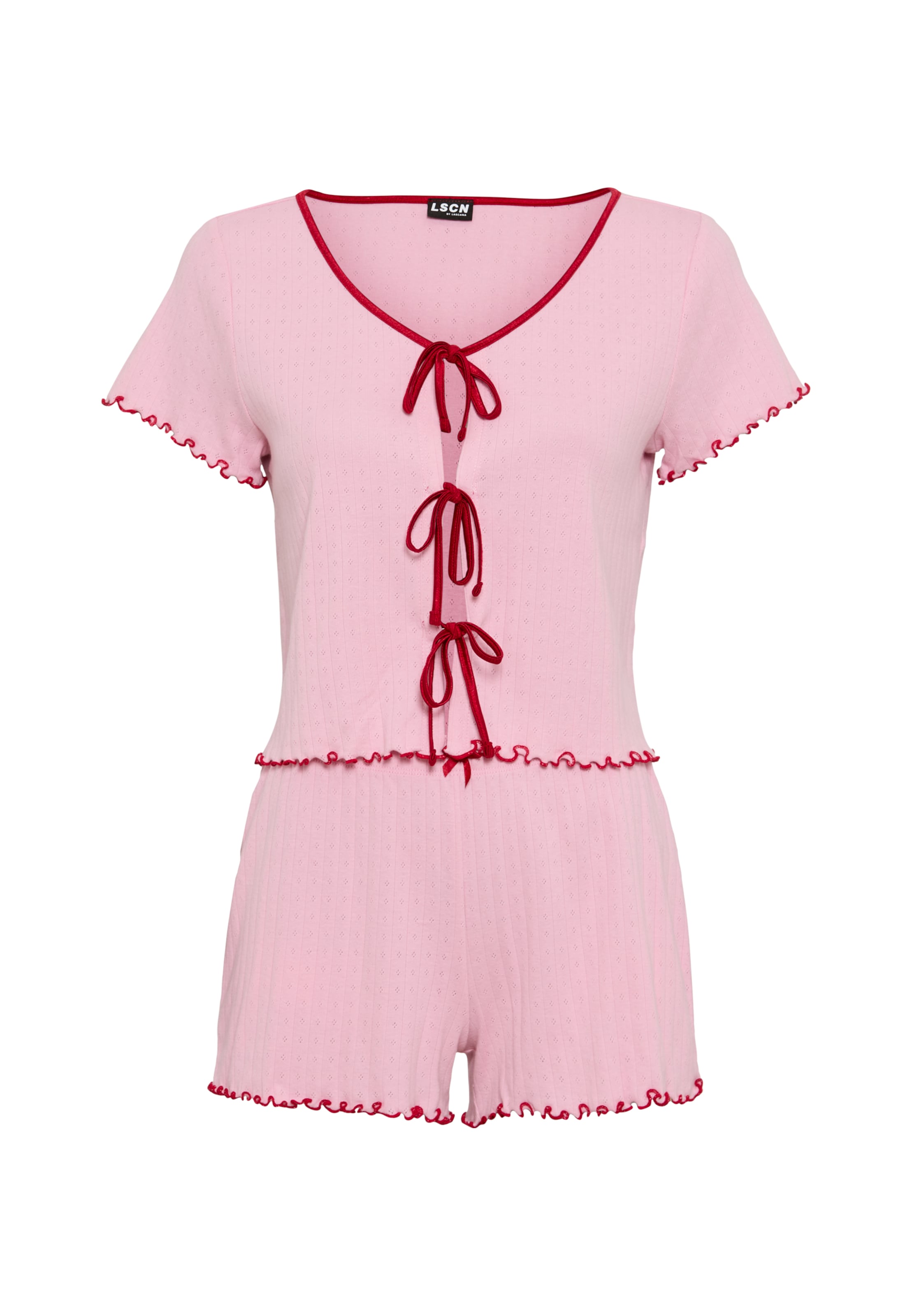 Shorty LSCN by LASCANA en rose : devant