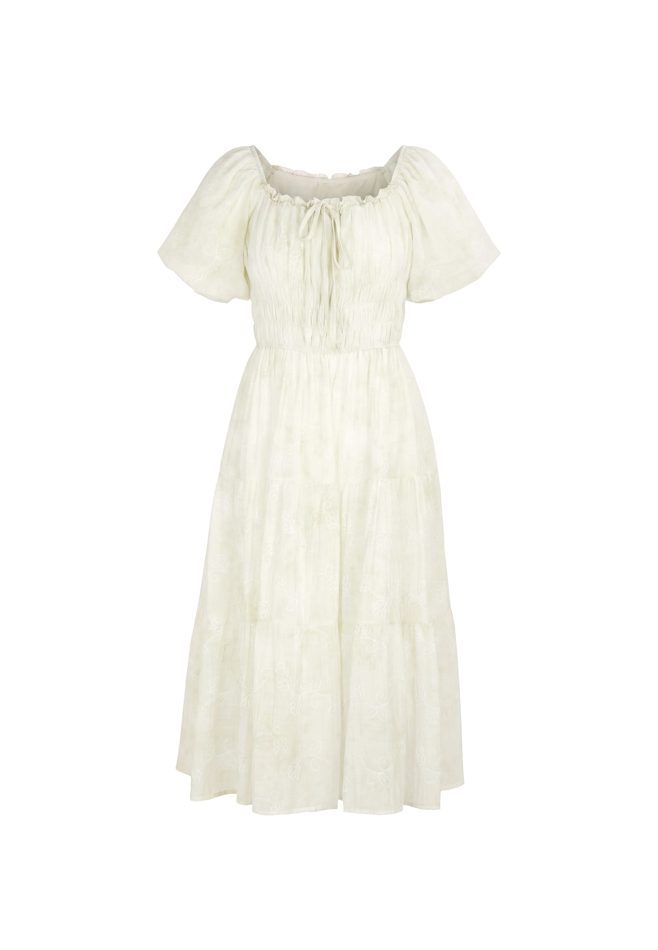 usha FESTIVAL Kleid in Grün: Vorderseite