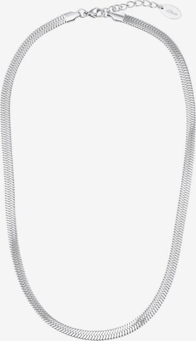 s.Oliver Necklace in Silver: front