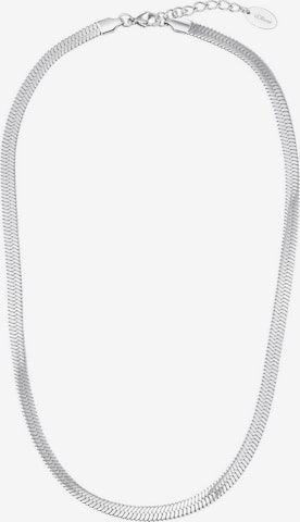 s.Oliver Necklace in Silver: front