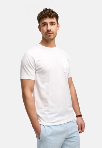 INDICODE JEANS Shirt 'Andorra' in Wit