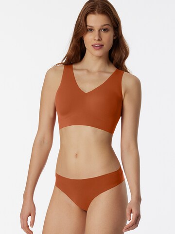 SCHIESSER Panty ' Invisible Light ' in Brown: front