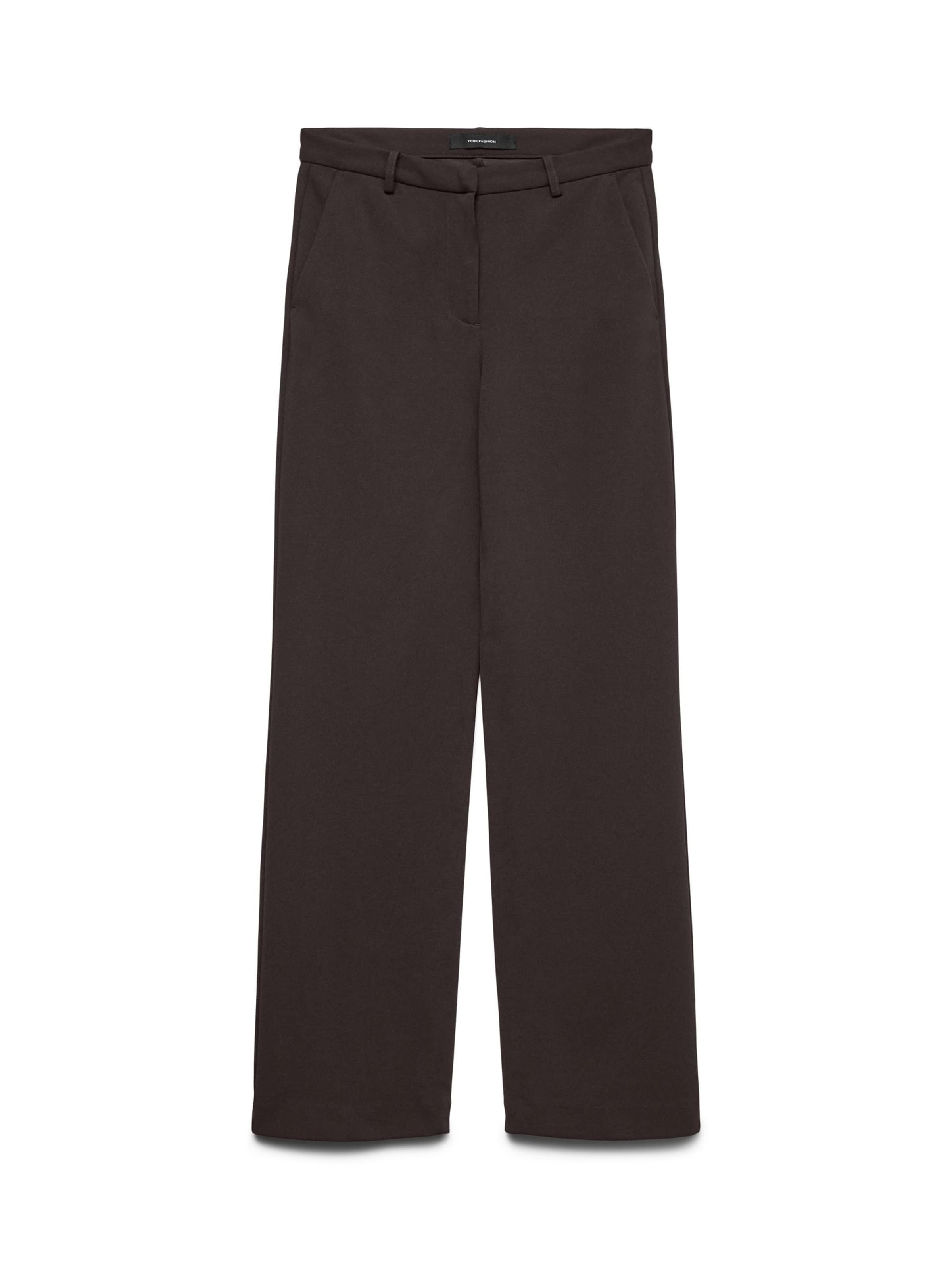 VERO MODA - Loosefit Pantalón en marrón: frente