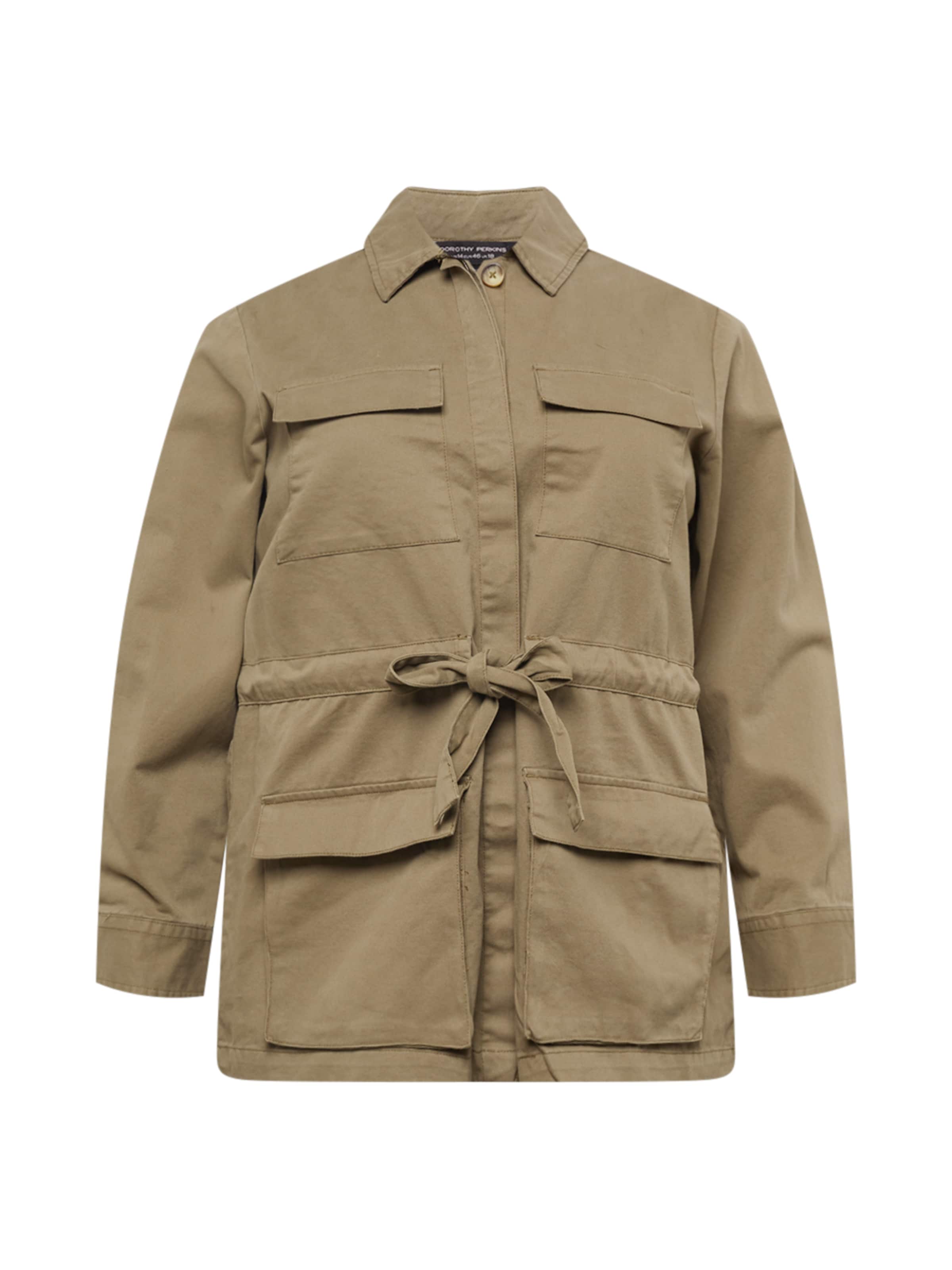 Dorothy Perkins Curve Overgangsjakke i grøn: forside